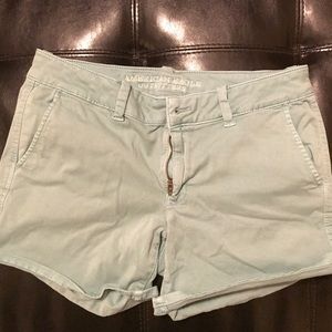 American eagle midi shorts